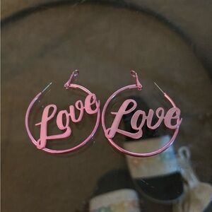 Earrings love